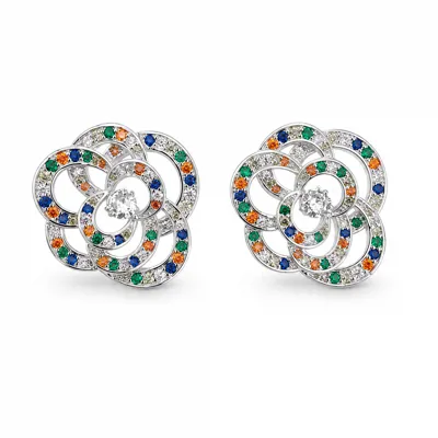 Colour Bloom Earrings