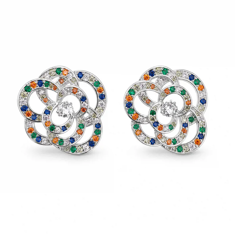 Colour Bloom Earrings