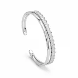 Prong Stone Cut Bangle view 4