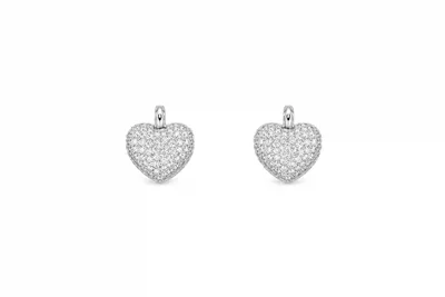Stone Heart Earring