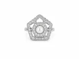 Pearl Stone Ring view 2