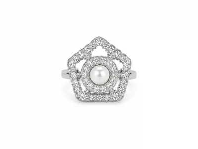 Pearl Stone Ring
