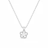 Silver Bloom Necklace view 2