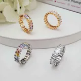 Bold Prong Ring view 2