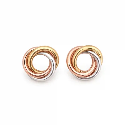 3Tone Weave Studs