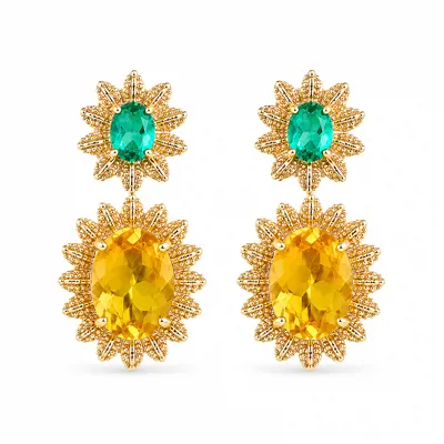 Sun Bloom Earrings