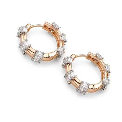 2Tone Disc Earrings