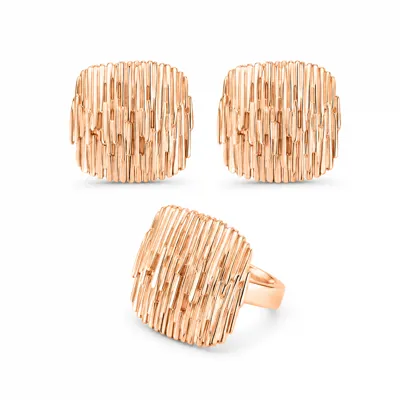 Hive Earring & Ring Set