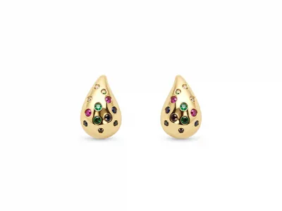 Stone Dotted Earring