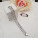 Silver Rail Bracelet view 2