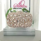 Bold Crystal Clutch view 1