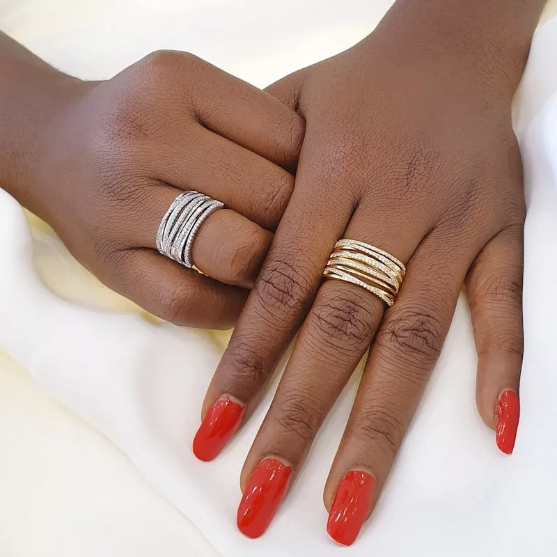Layered Elegant Ring