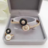 Round Bangle n Ring Set view 8