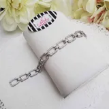 Square Link Bracelet view 8