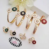 Round Bangle n Ring Set view 1