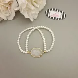 Oval Elasticated Bracelet view 7