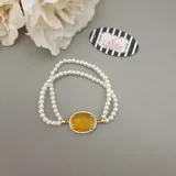 Oval Elasticated Bracelet view 8