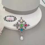 Silver Crest Brooch view 3
