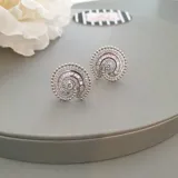 Elegant Flat Earrings view 4