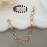 Interlock Gold Bracelet view 1
