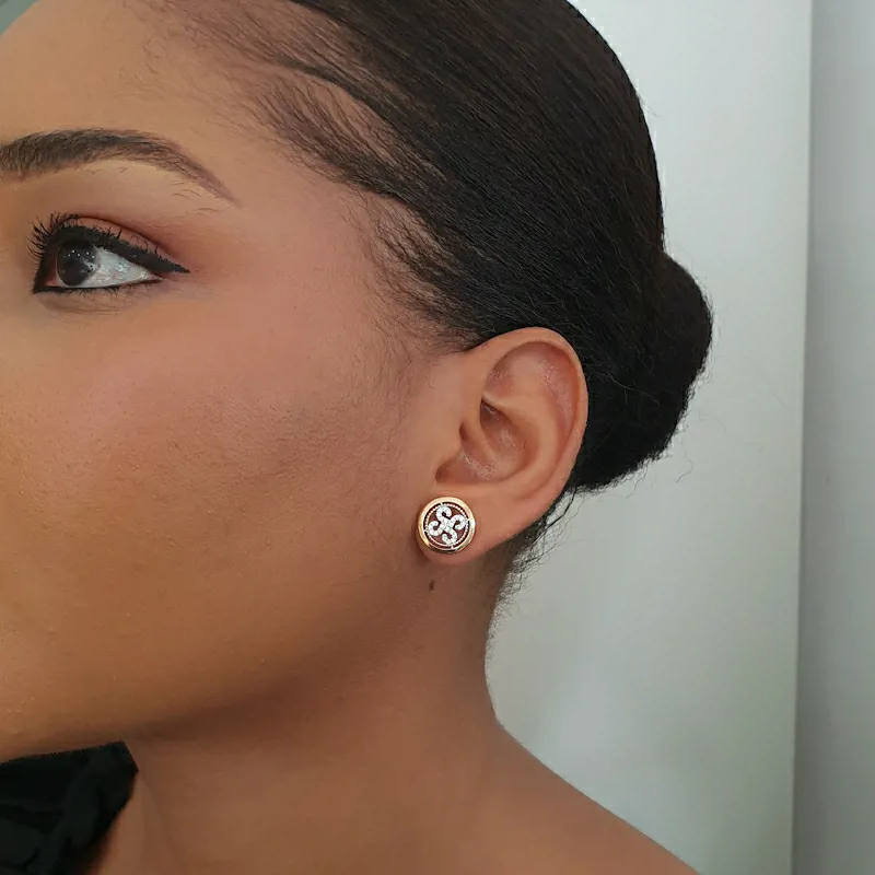 Stonegold Stud Earring