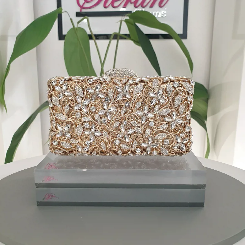 Bloom Star Crystal Clutch