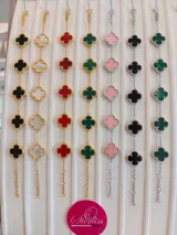 5 Petal Motif Bracelet view 1