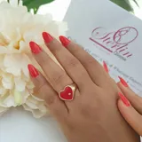 Love Heart Ring view 2