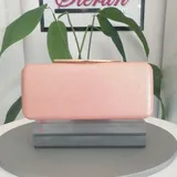 Rectangle Metalic Clutch view 1