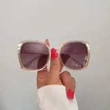 Crystal Frame Sunglasses view 14