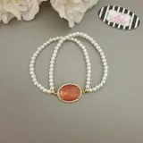 Oval Elasticated Bracelet view 4