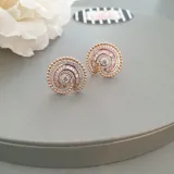 Elegant Flat Earrings view 5