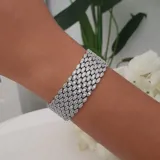 Wide Wrist Bracelet view 2