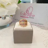 Multi Stone Gold Ring view 2