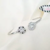 Stone Petal Bangle view 3