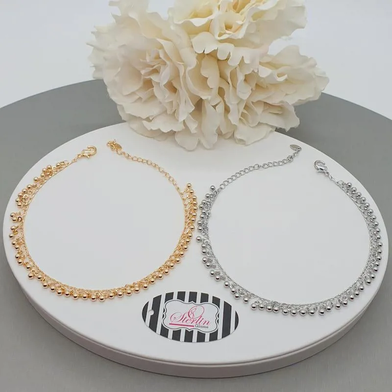 Serial Ball Anklets