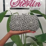 Sparkle Crystal Clutch view 1