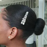 Grey Stone Hair Clip view 1