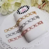 Square Link Bracelet view 1