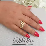 Jagged Wrap Ring view 2