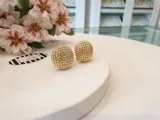 Nugget Cluster Earrings view 2