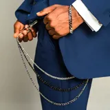 Rainbow Trouser Chain view 4