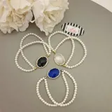 Oval Elasticated Bracelet view 2