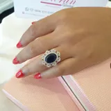 Elegant Symphony Rings view 4