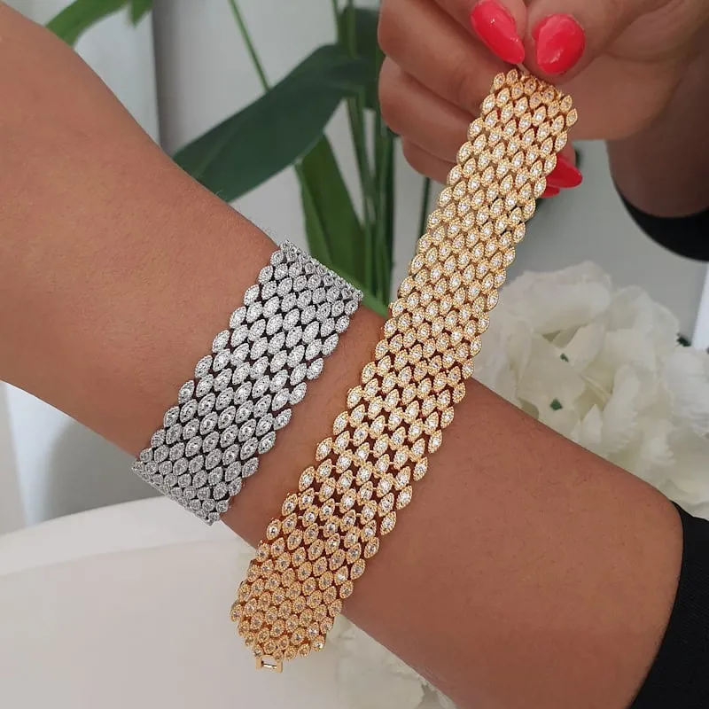 Wide Wrist Bracelet
