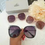 Crystal Frame Sunglasses view 8