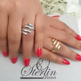 Jagged Wrap Ring view 1