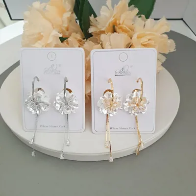 Floral Drop Earrings