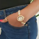 Oval Stoned Watch view 6