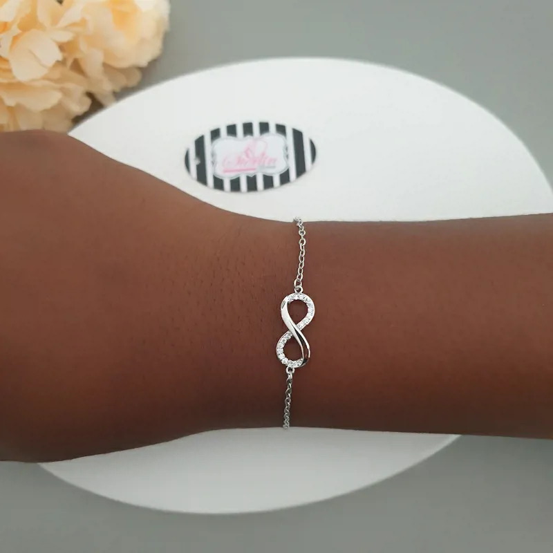 Silver Infinity Bracelet